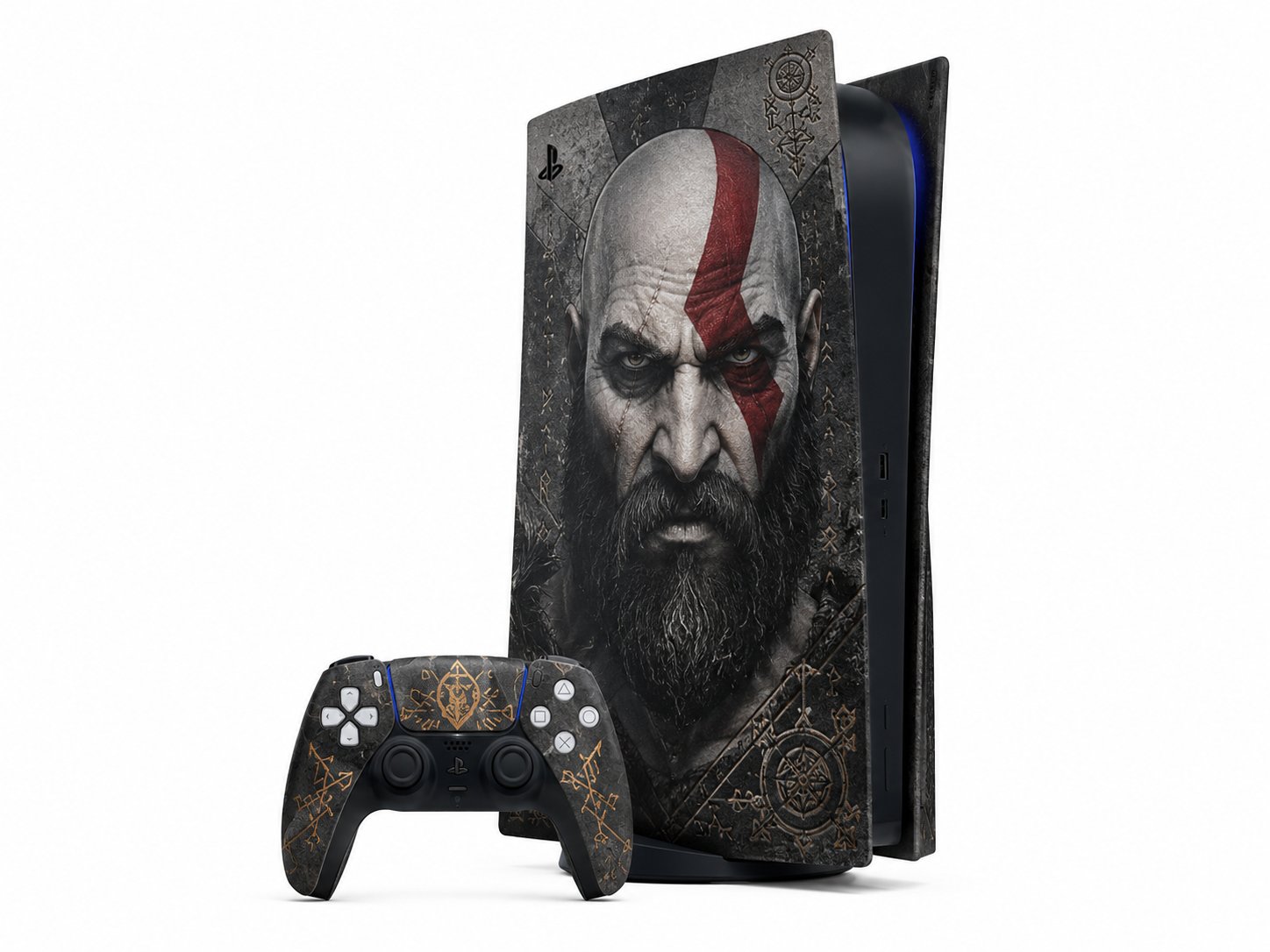 Ragnarok custom PS5 skin